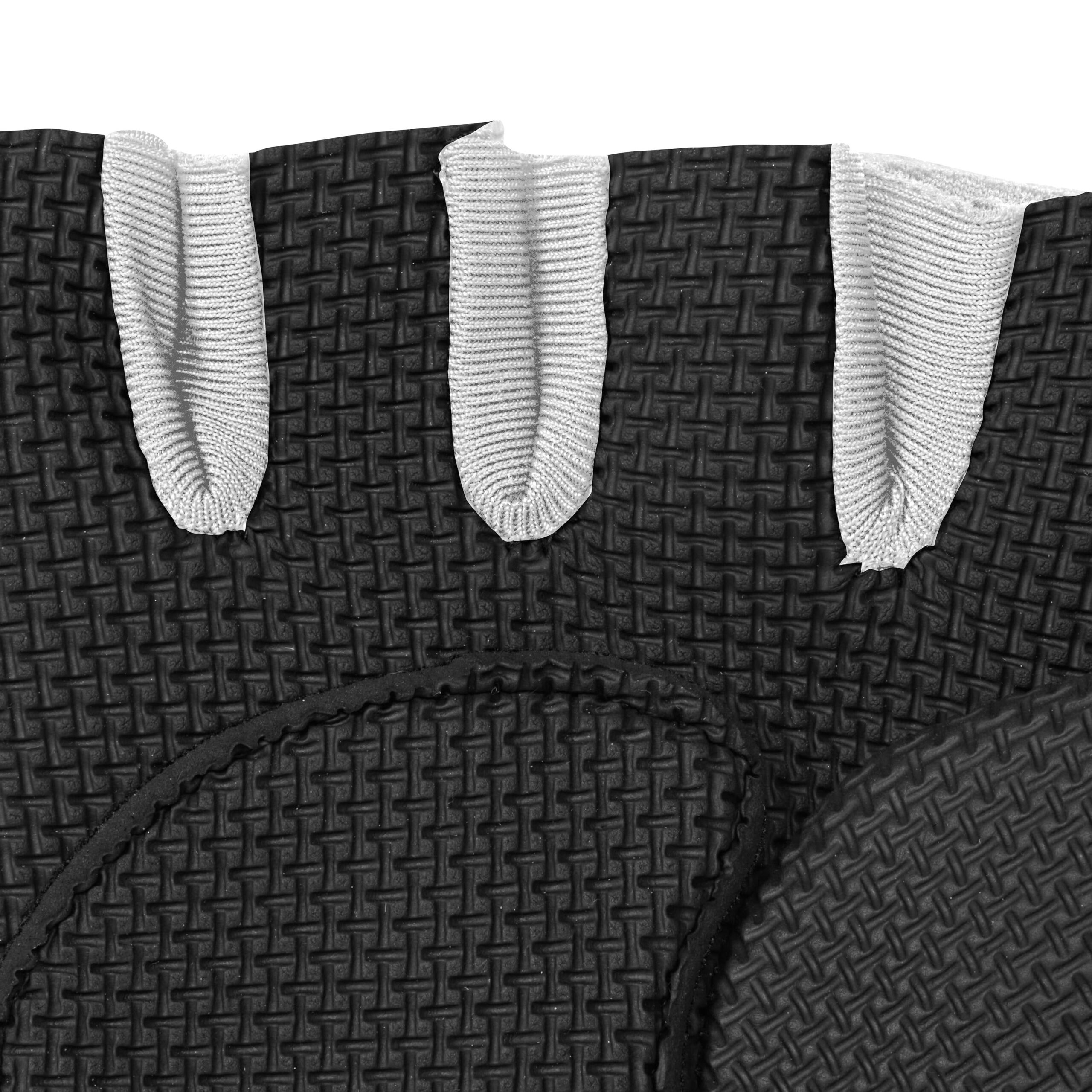 כפפות כושר שחור/לבן (מגוון מידות) Gaiam Fitness Gloves – תמונה 5