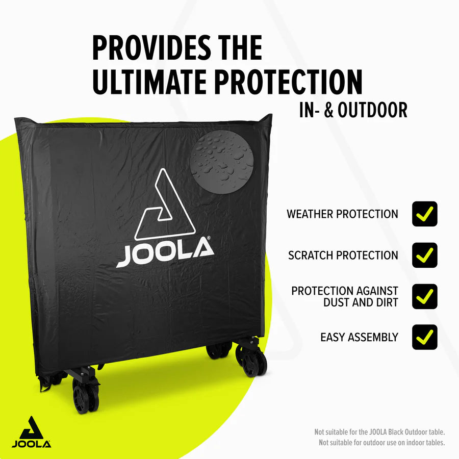 כיסוי שולחן טנ"ש שחור (פתוח/מקופל) - Joola Table Cover – תמונה 6
