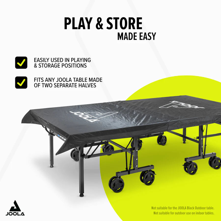 כיסוי שולחן טנ"ש שחור (פתוח/מקופל) - Joola Table Cover – תמונה 7