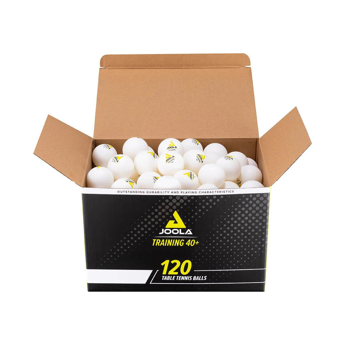 מארז 120 כדורי טנ"ש (לבן/כתום) JOOLA Table Tennis Ball Training 40+ – תמונה 3