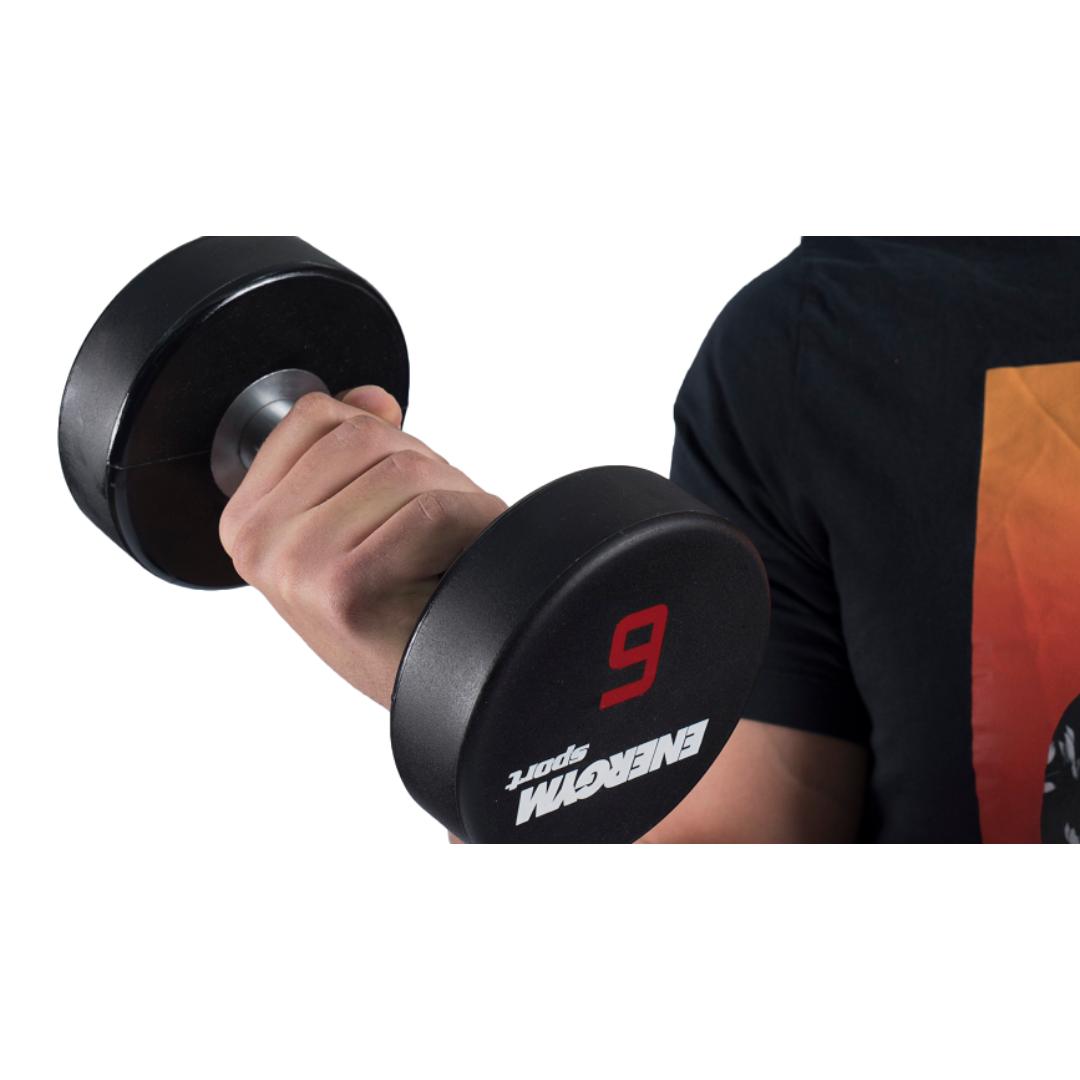 משקולת Urethane מקצועי עגול 46 ק"ג – תמונה 2