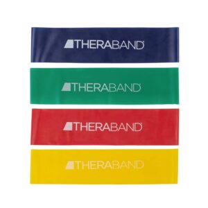 גומיית אימון לולאה סגורה במגוון דרגות קושי TheraBand® Resistance Band Loop