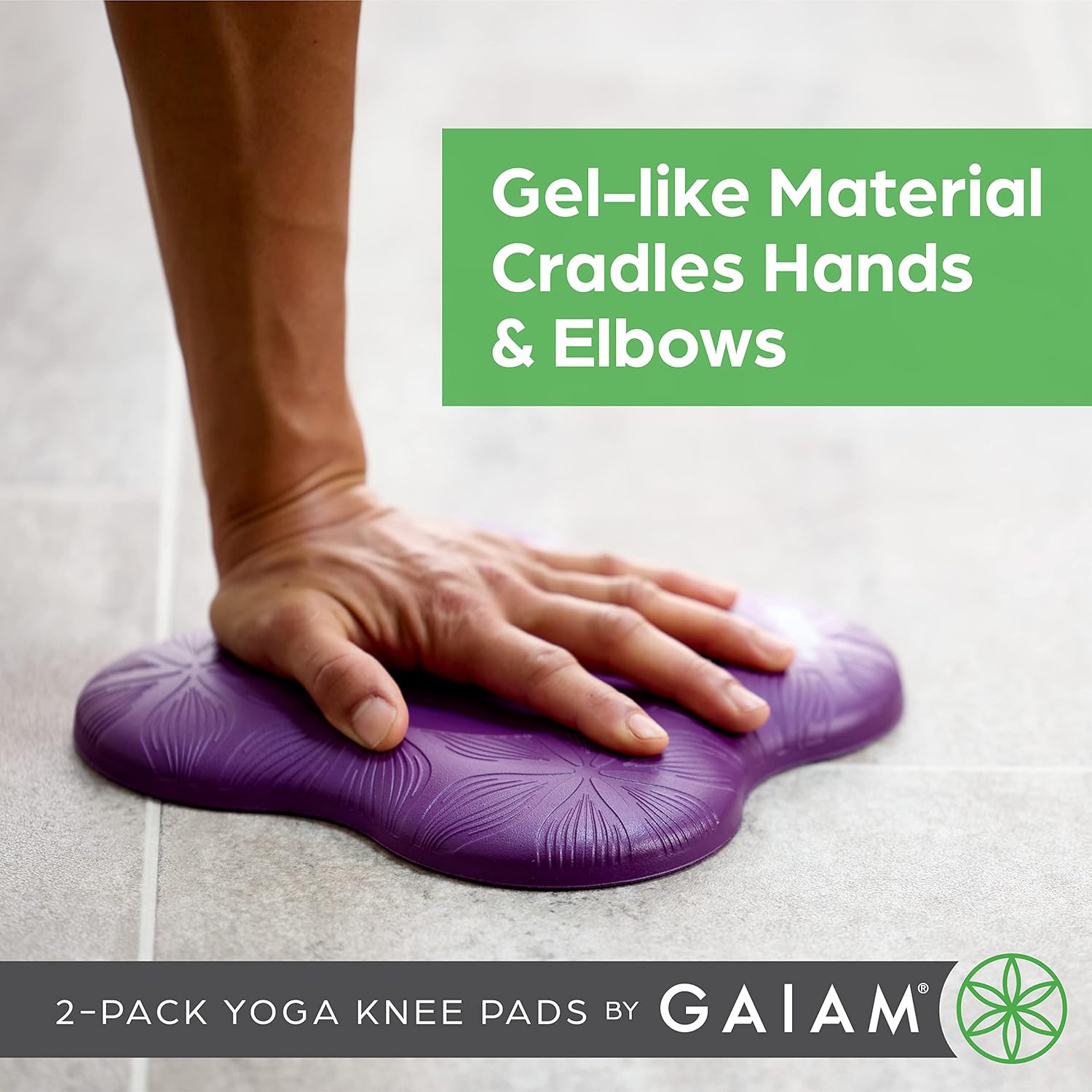 פדים לברכיים ליוגה YOGA KNEE PADS 2PK – תמונה 8
