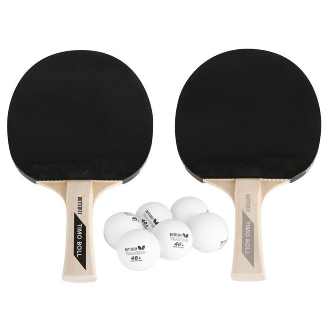 BUTTERFLY TIMO BOLL SET סט 2 מחבטים ו- 6 כדורים טנ"ש בטרפליי – תמונה 8