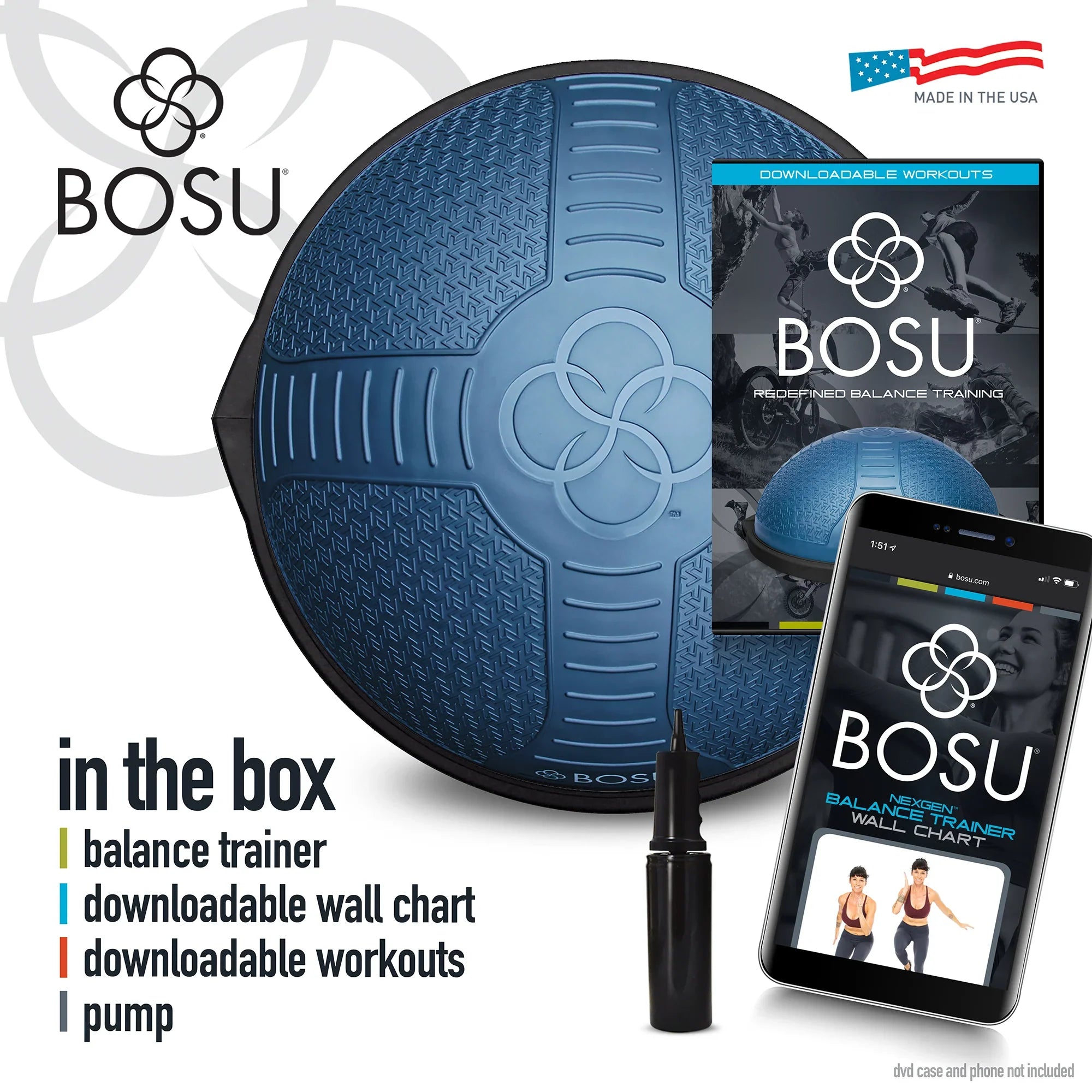 חצי כדור יציבה Bosu מסדרת NexGen – תמונה 7