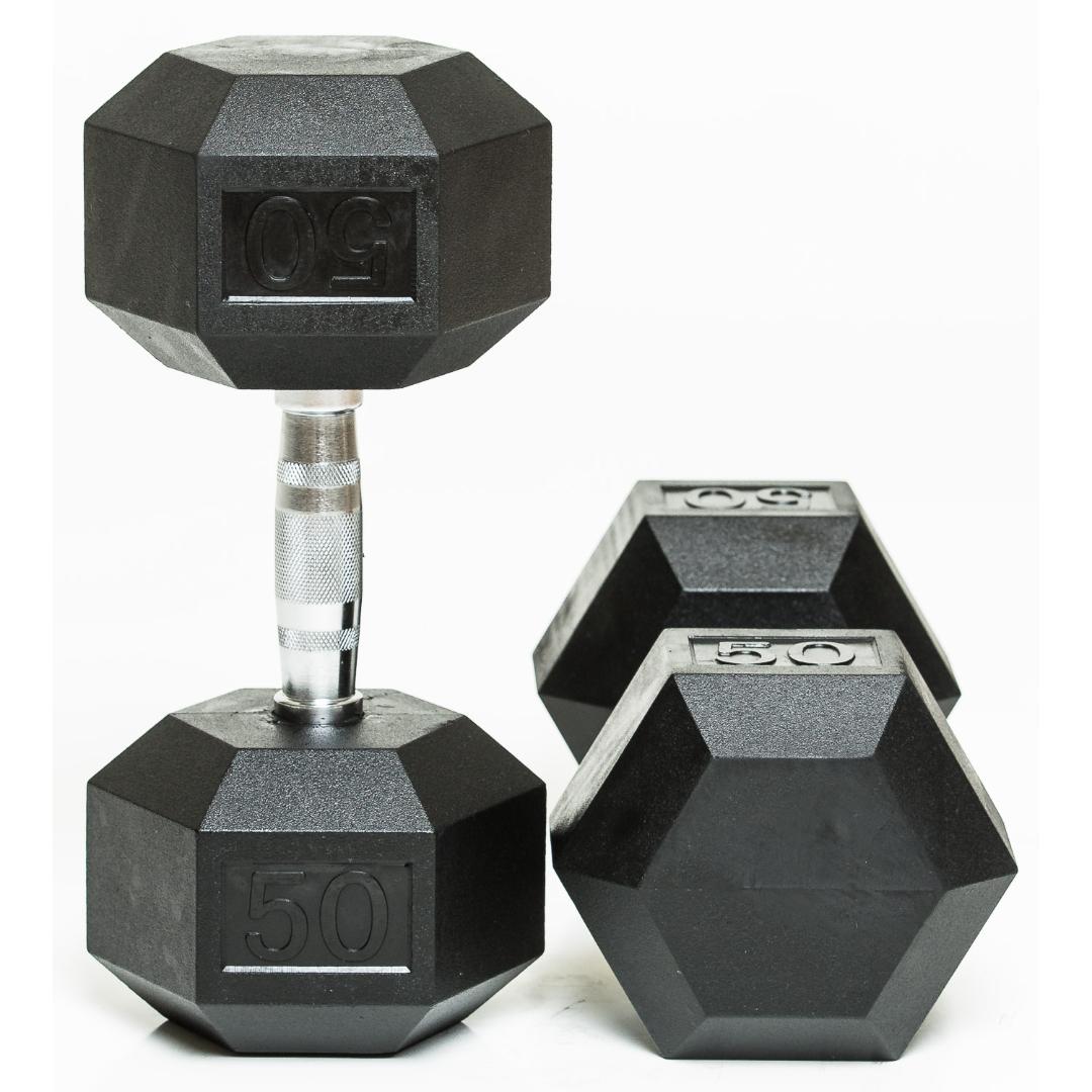 משקולת יד משושה Dumbbell (1-50 ק''ג) – תמונה 2
