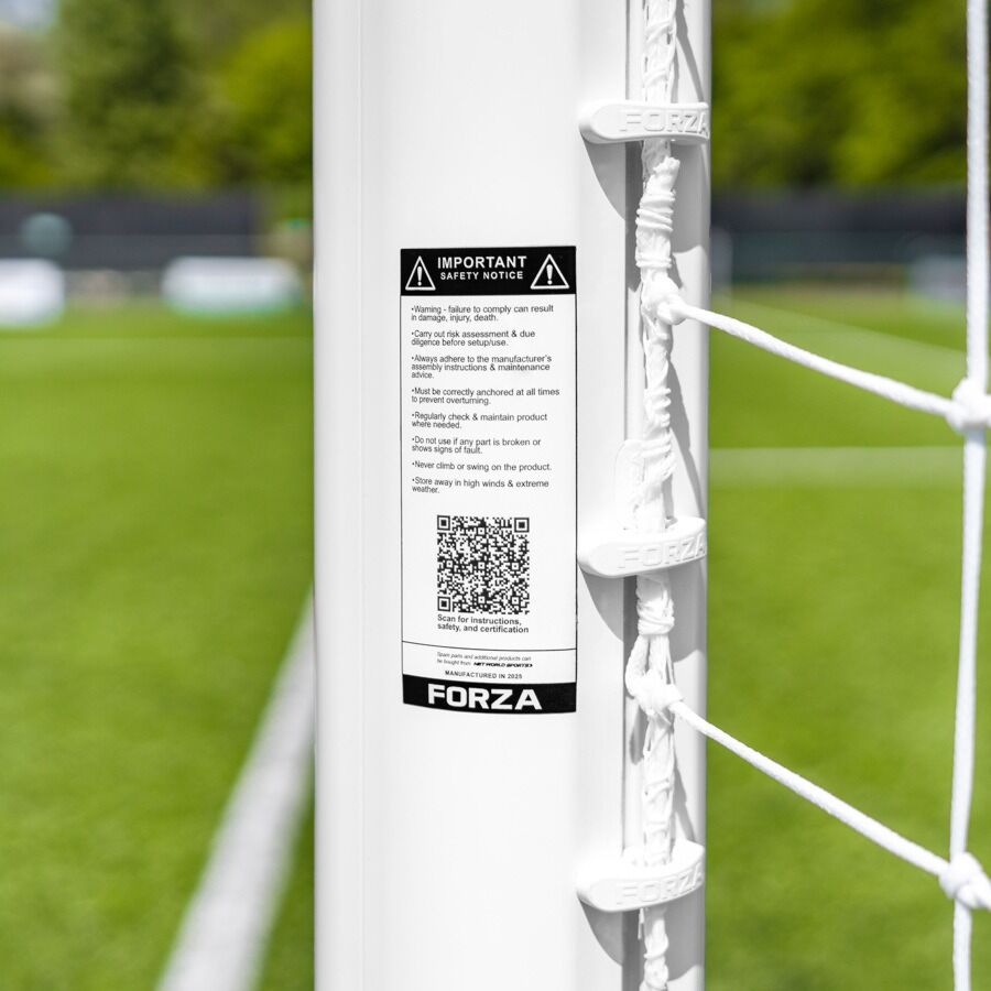 FORZA Alu110 Freestanding Soccer Goal – תמונה 6