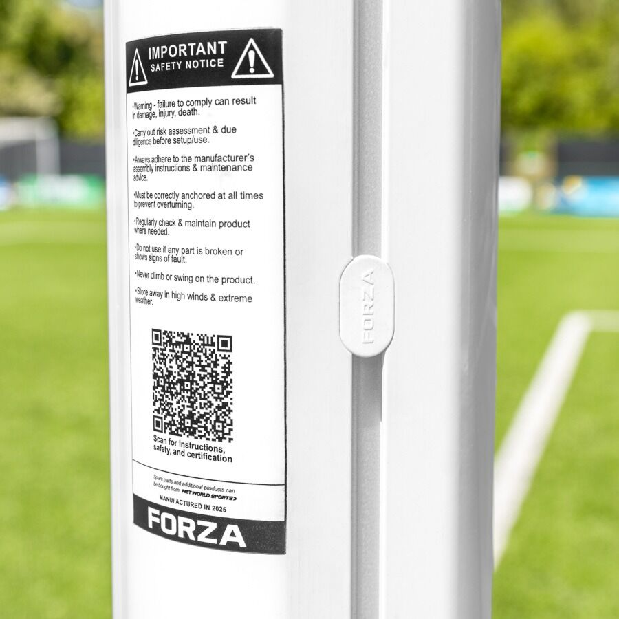 FORZA Alu110 Freestanding Soccer Goal – תמונה 5
