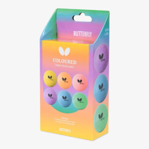 כדורי טנ"ש צבעוניים (6 יח׳) - butterfly Coloured Balls