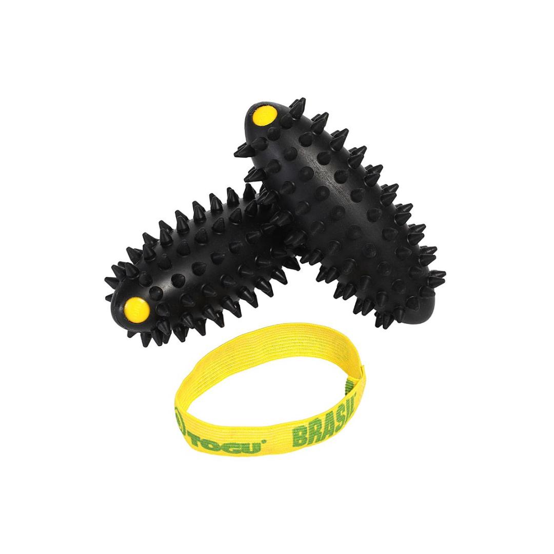 כדורי ברזיל לגירוי עצבים בכף היד (זוג) Brasil black 2er-Set – תמונה 2