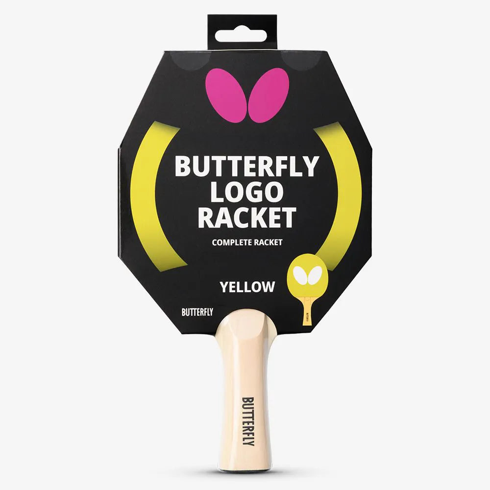 מחבט טנ״ש בטרפליי (מגוון צבעים) Butterfly Logo Racket – תמונה 3