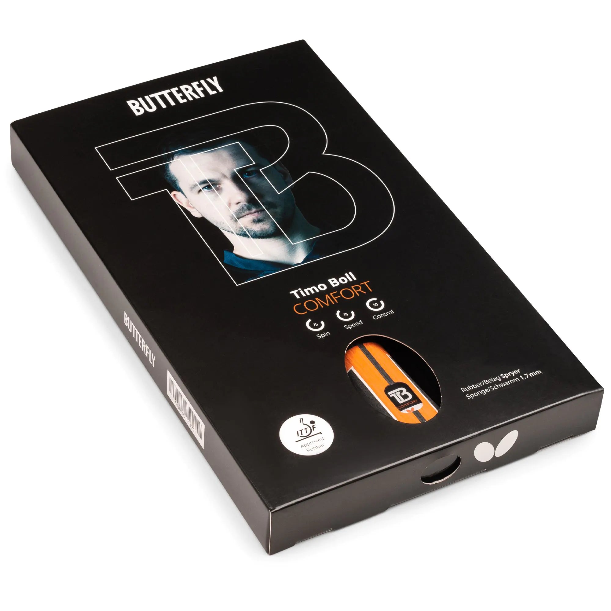 מחבט טנ"ש בטרפליי Butterfly Timo Boll Comfort