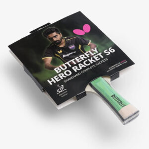 מחבט טנ"ש בטרפליי Butterfly HERO Racket - S6 Gnanasekaran