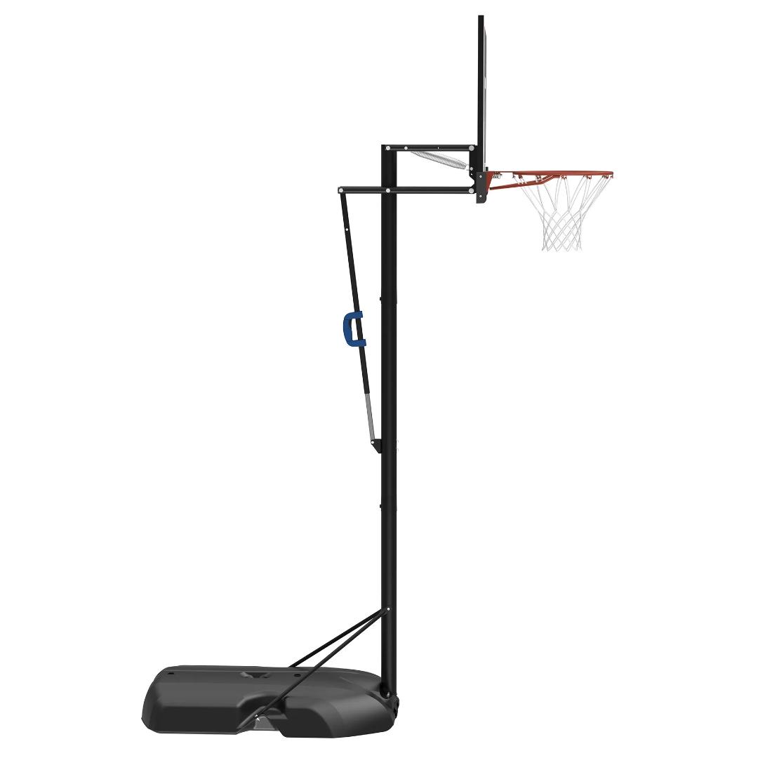 מתקן סל נייד מתכוונן 48 אינץ - Lifetime Polycarbonate Adjustable Portable Basketball Hoop NBA Edition – תמונה 6