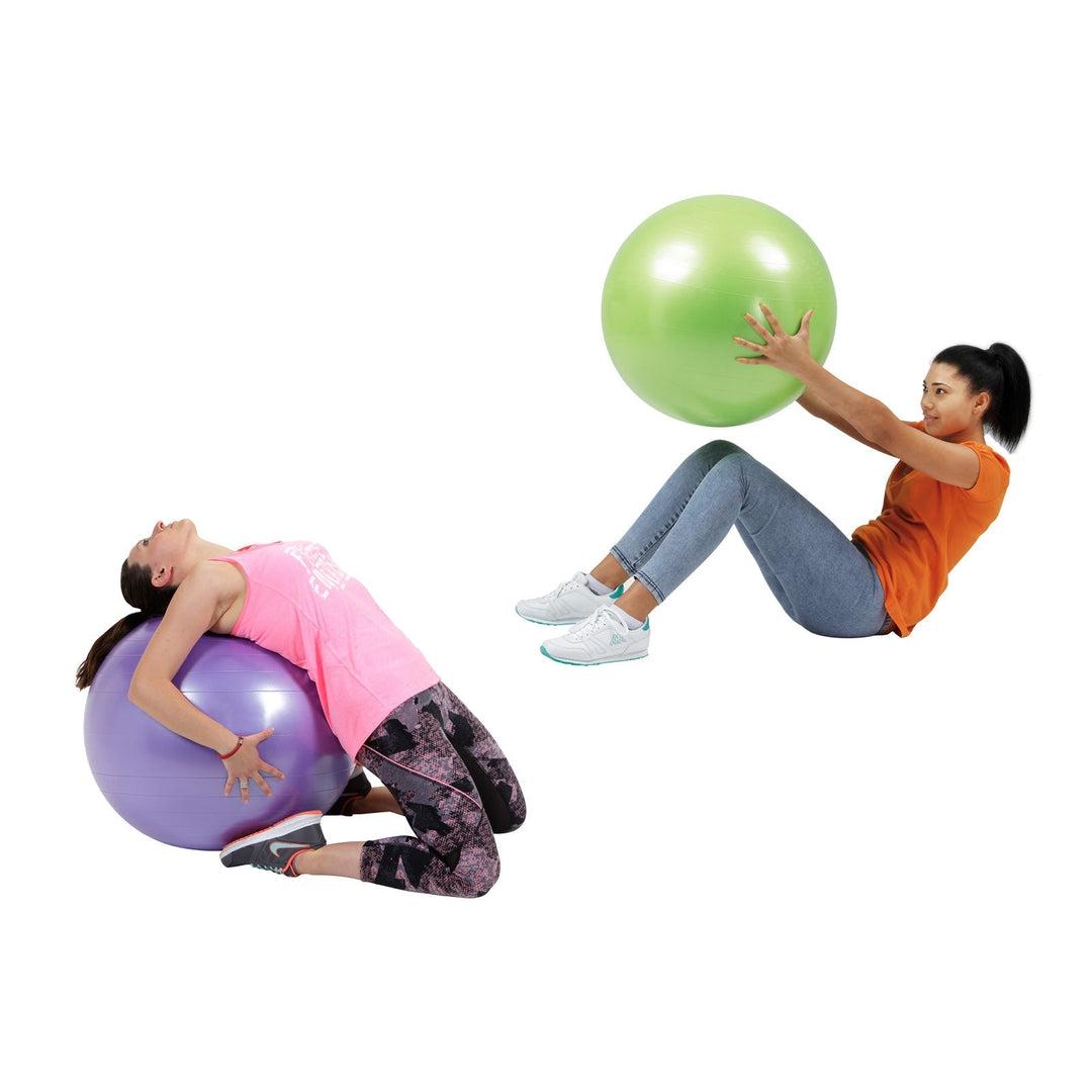 כדור פיזיו שחור 65 ס"מ Gymnic Plus BRQ – תמונה 4