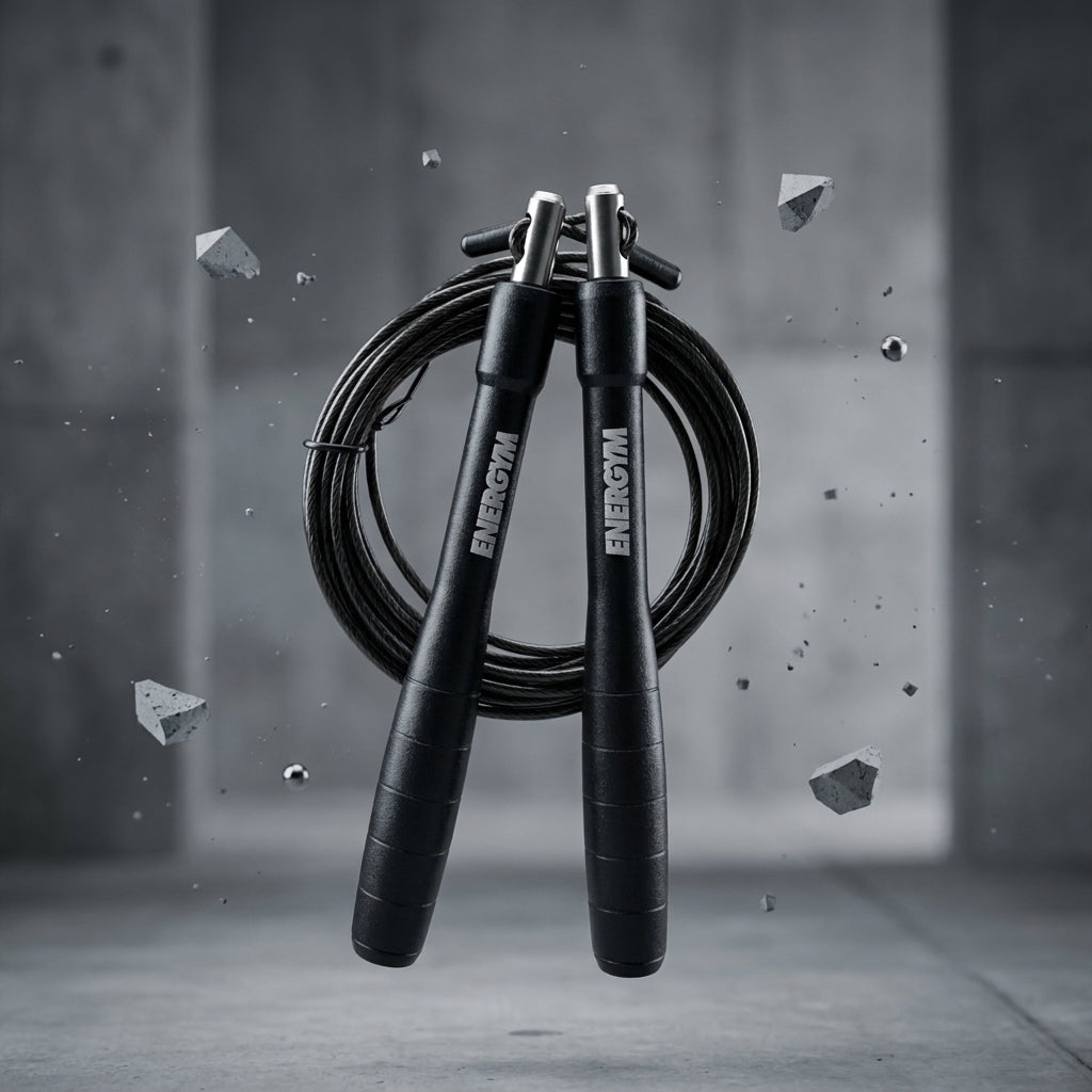 דלגית Speed Rope (ספיד רופ ) ידיות מתכת – תמונה 2
