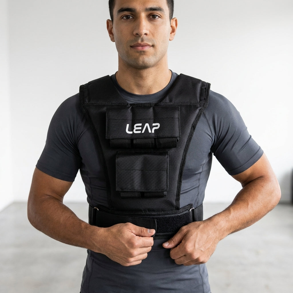 ווסט משקולות 10 ק"ג weight vest – תמונה 2