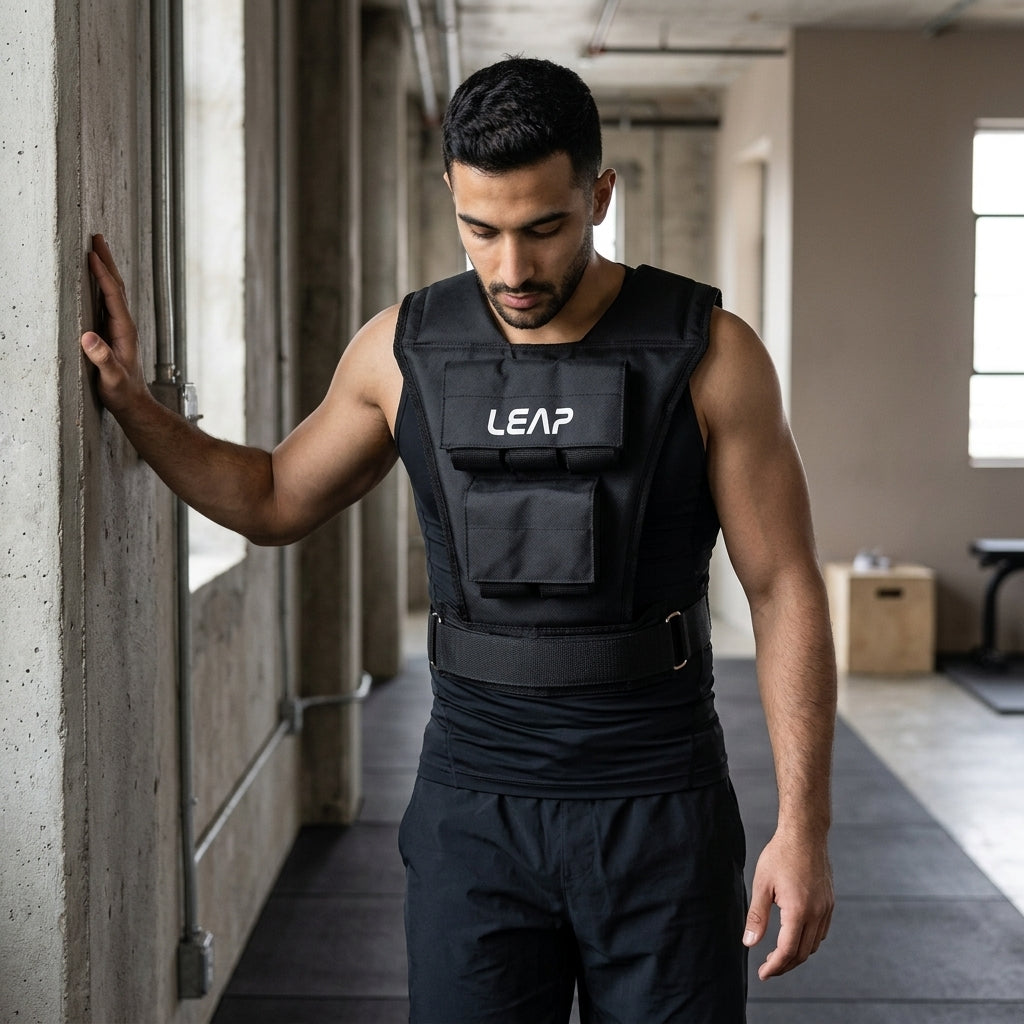ווסט משקולות 10 ק"ג weight vest – תמונה 3