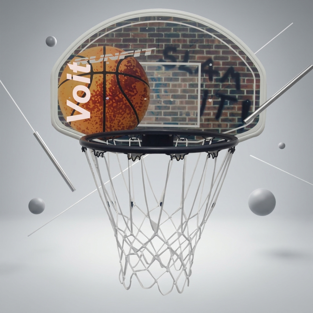 מתקן סל לתלייה על קיר Basketball Backboard System – תמונה 3
