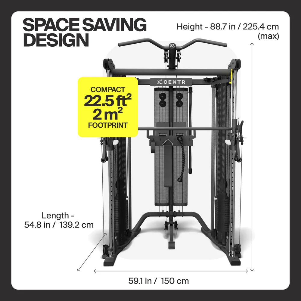 קרוס אובר בשילוב סמית' משין SF6 Smith Functional Trainer – תמונה 4