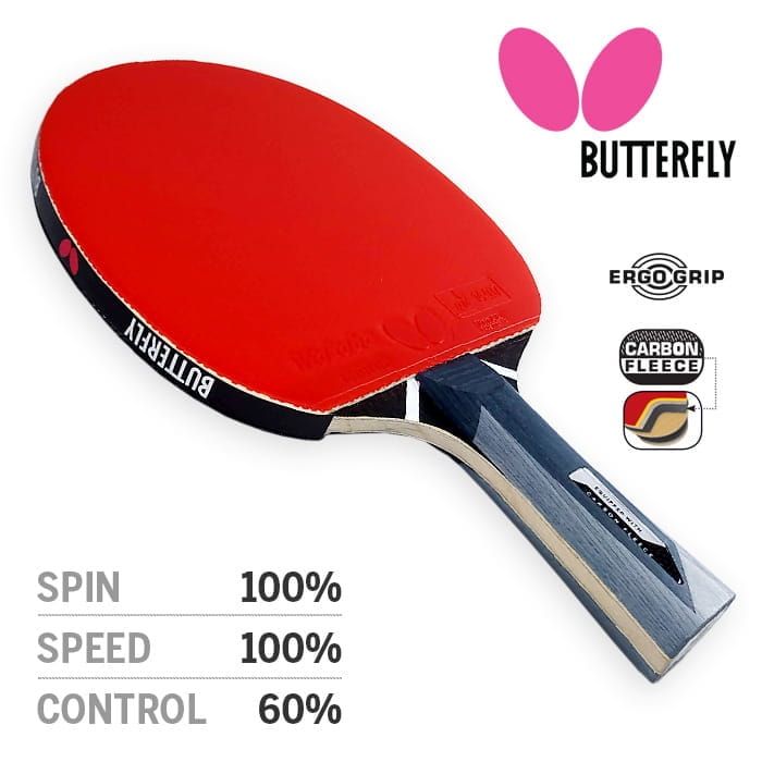 מחבט טנ"ש בטרפליי Butterfly Timo Boll Titanium – תמונה 3