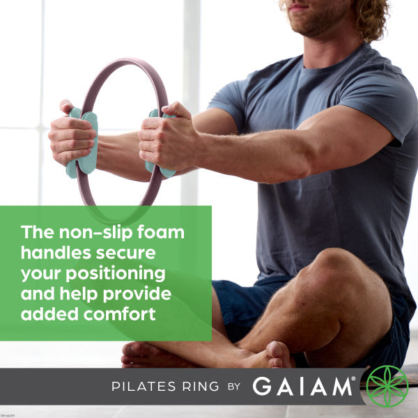 טבעת פילאטיס פרימיום PILATES RING – DUSTY PINK/SEAFOAM – תמונה 7