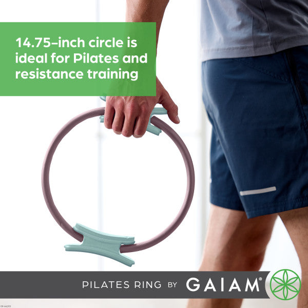 טבעת פילאטיס פרימיום PILATES RING – DUSTY PINK/SEAFOAM – תמונה 5