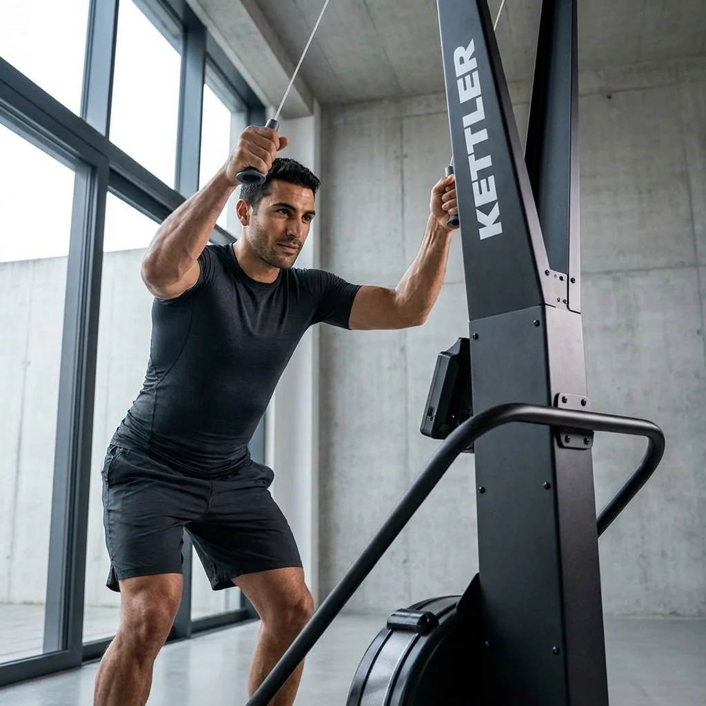 מכשיר סקי בעמידה GYM99 Standing Skiing Machine באימון
